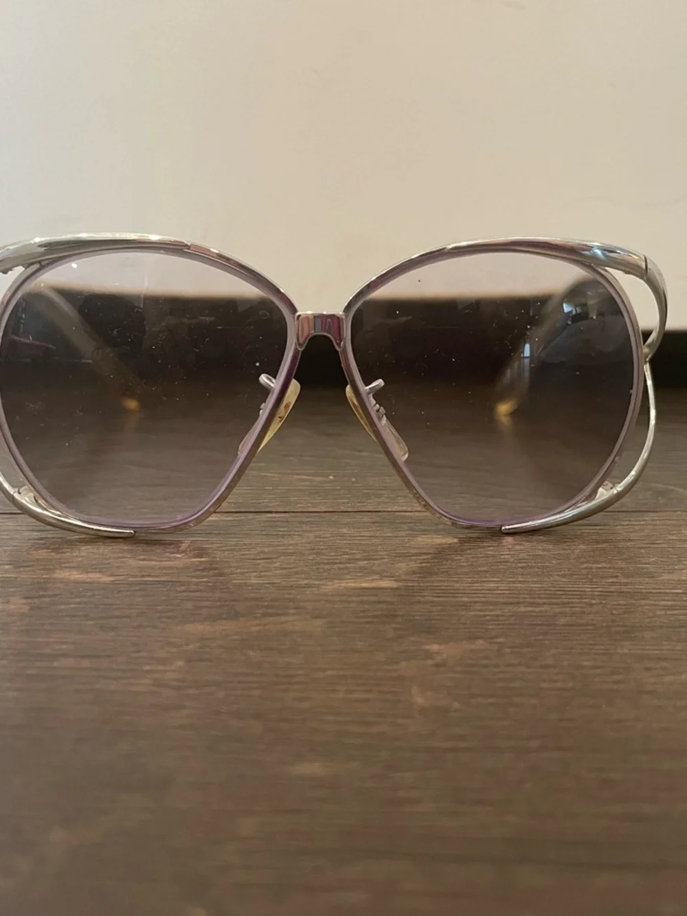 Vintage Tura MOD 210 oversized aviator frames 70s 80s Frames Only